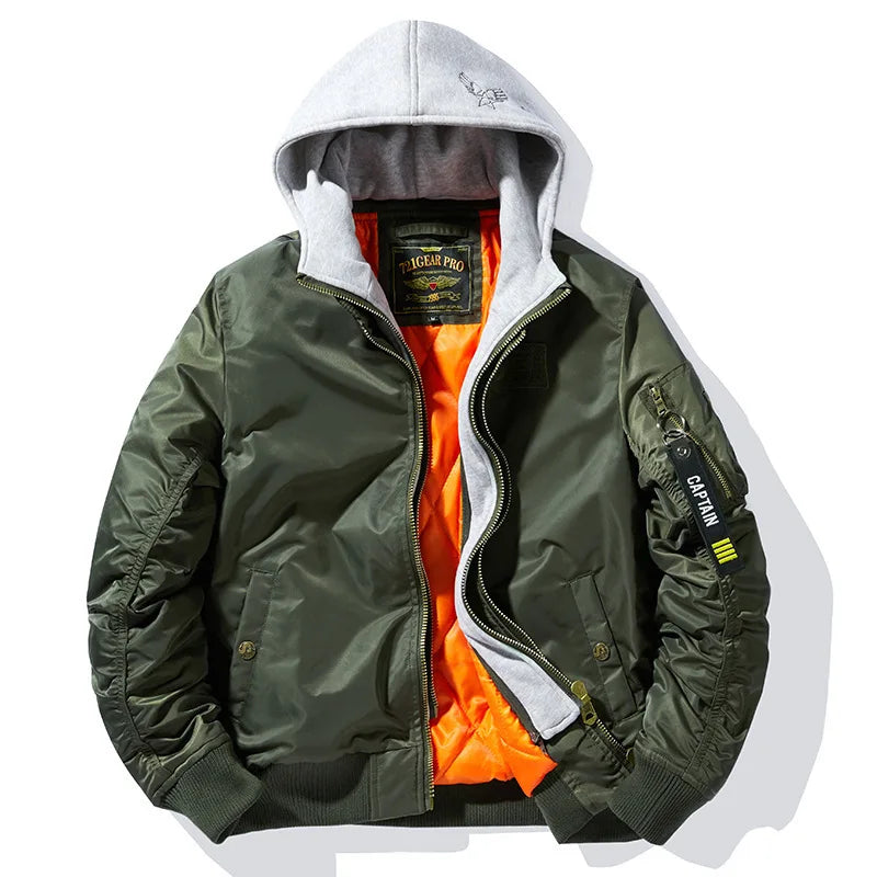 Thick Hooded Street Bomber
