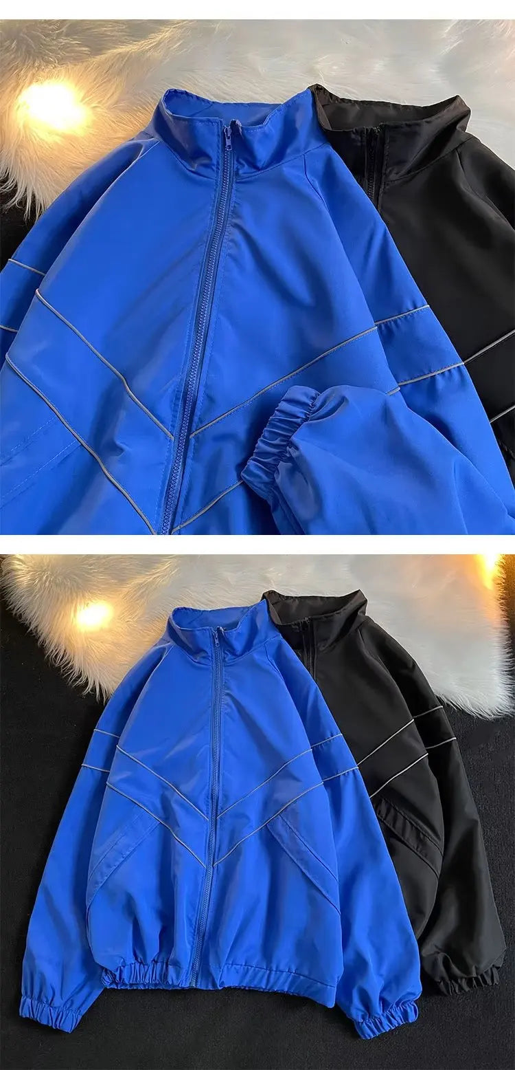 Oversized Streetwear Bomber Jacket
