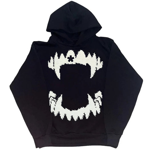 Gothic Punk Style Hoodie