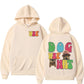 Rapper Graphic Oversized Hoodie