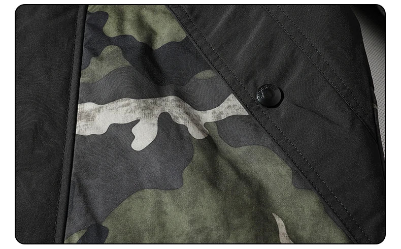 Military Hooded Windbreaker Jacket