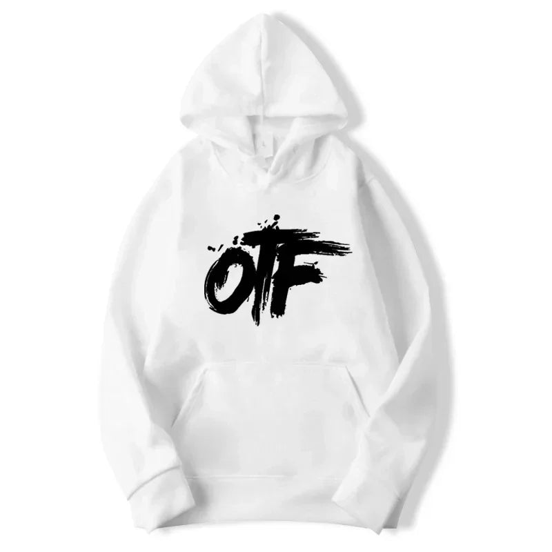 Embroidery Pattern Zip Hoodie