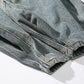 Distressed Loose Fit Jeans