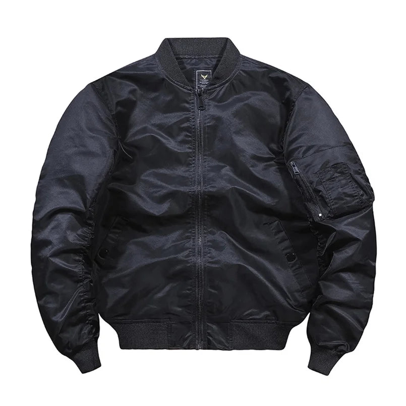 Padded Varsity Bomber Jacket