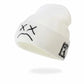 Embroidered Sad Face Beanie