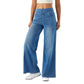 High Waist Baggy Denim Pants