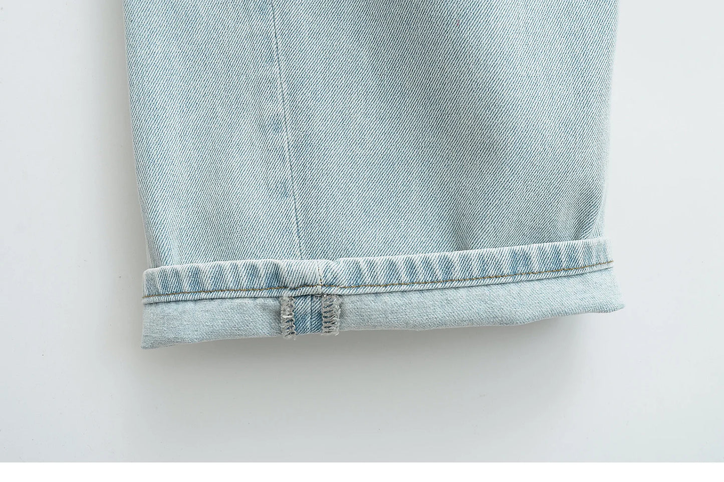 Cow Print Baggy Jeans