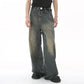 Straight Leg Baggy Denim Pants