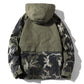 Military Hooded Windbreaker Jacket