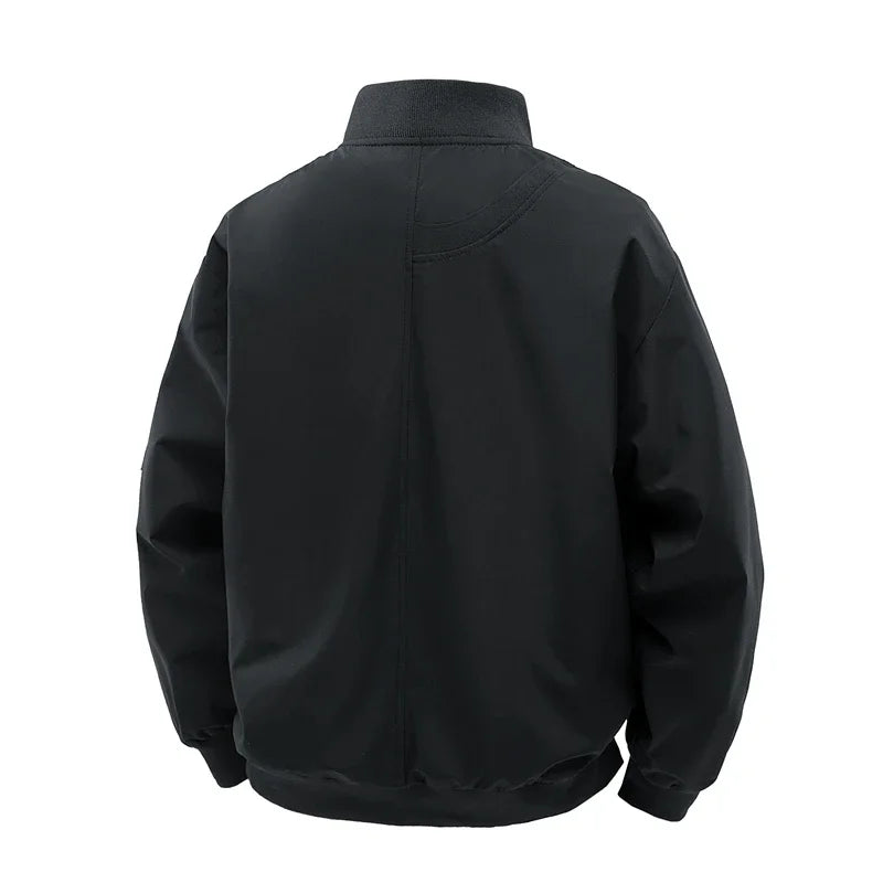 Casual Varsity Bomber Jacket