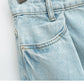 Cow Print Baggy Jeans