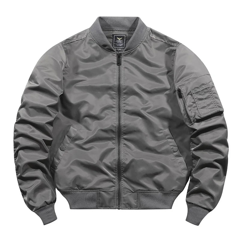 Padded Varsity Bomber Jacket