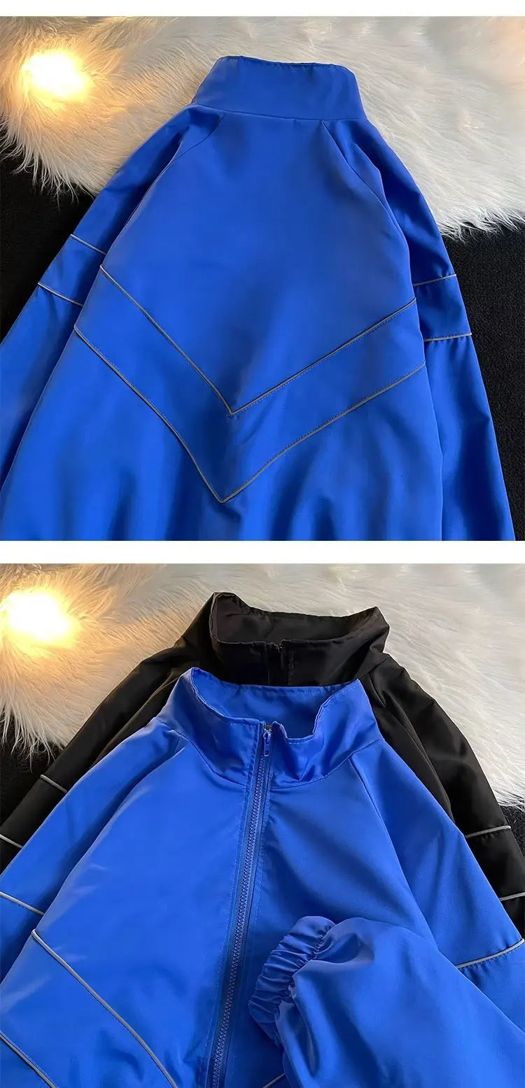 Oversized Streetwear Bomber Jacket