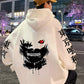 Vintage Graphic Brown Hoodie