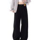 Black Wide Leg Baggy Jeans