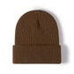 Black Knit Winter Beanie