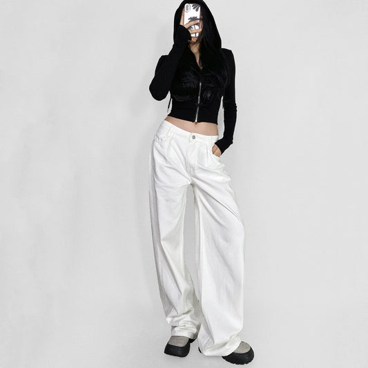 Cow Print Baggy Jeans
