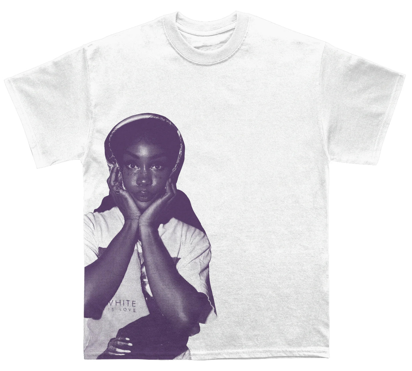 Hip Hop Letter Print Tee