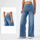 High Waist Baggy Denim Pants