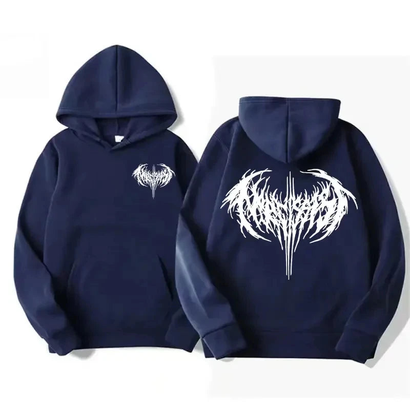 Letter Portrait Wash Hoodie