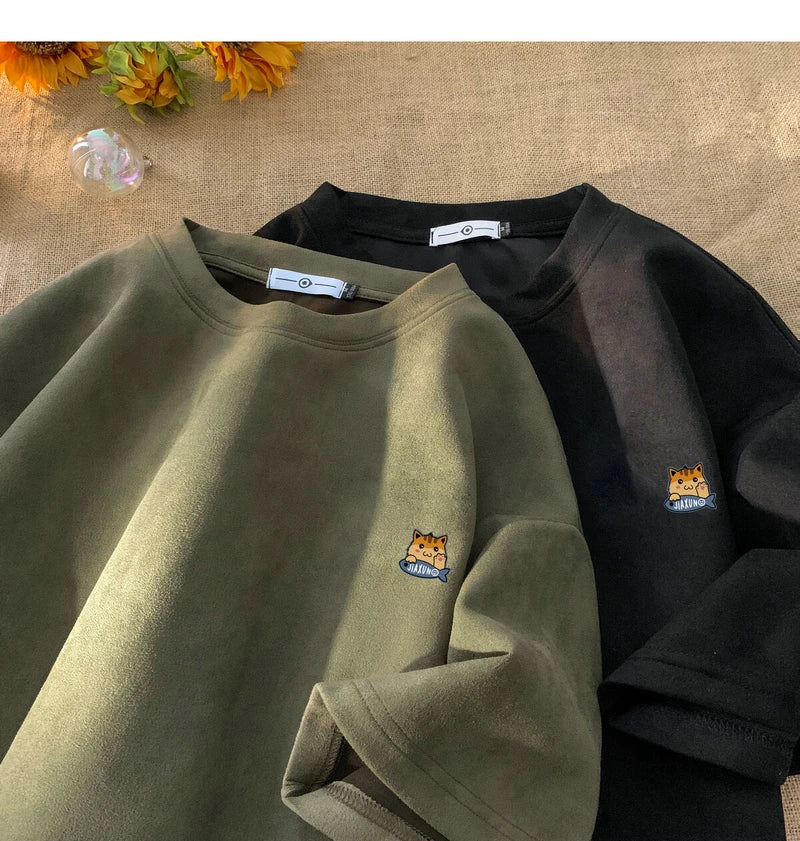 Dog Print Street Hoodie