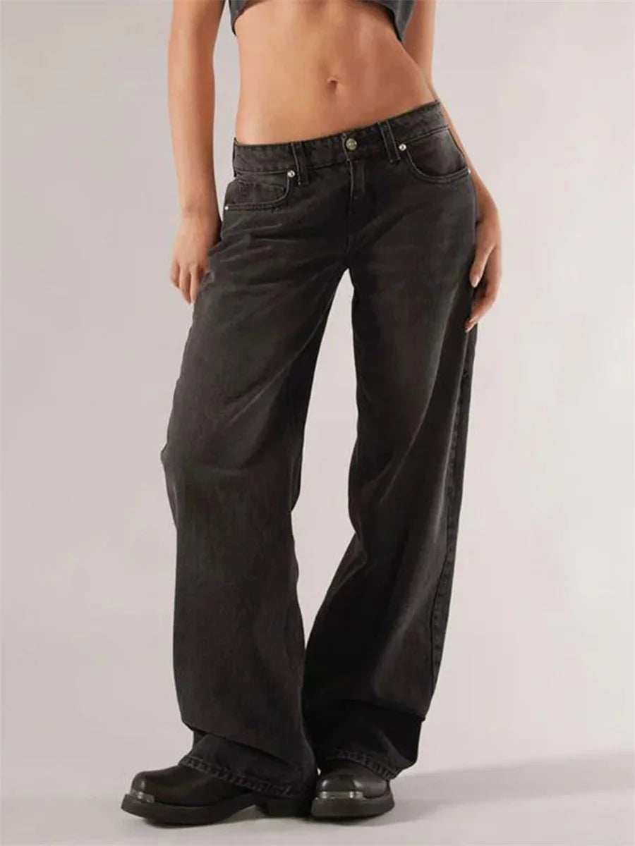 Vintage Low Rise Baggy Jeans