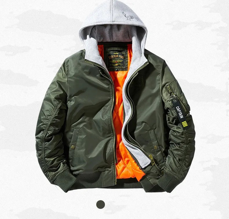 Thick Hooded Street Bomber