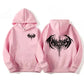 Letter Portrait Wash Hoodie