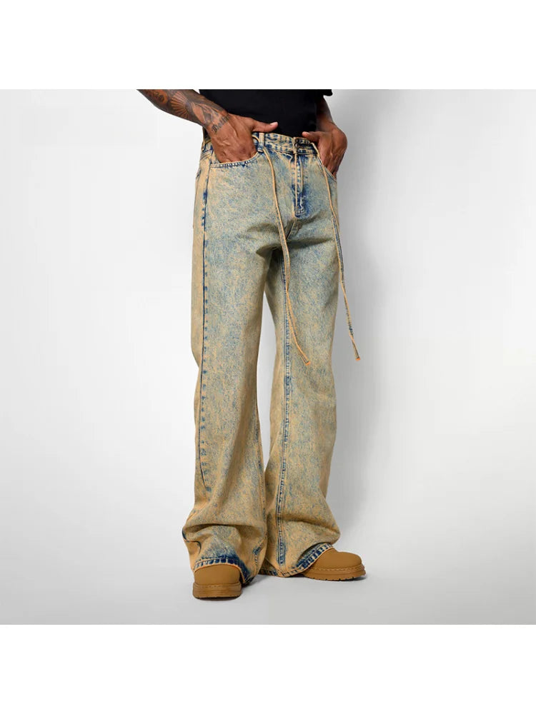 Black Washed Street Jeans