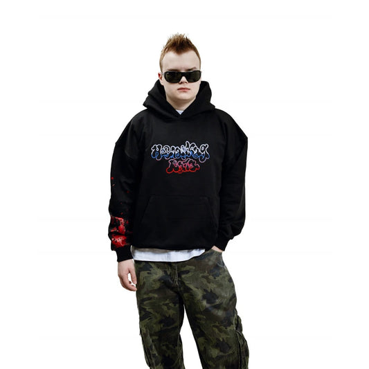 Retro Zip Up Hoodie