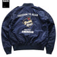 Aviation Embroidered Bomber Jacket
