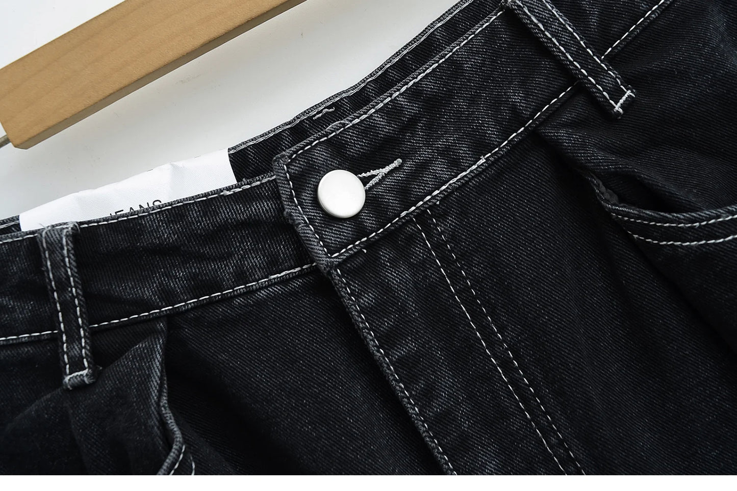 Cow Print Baggy Jeans