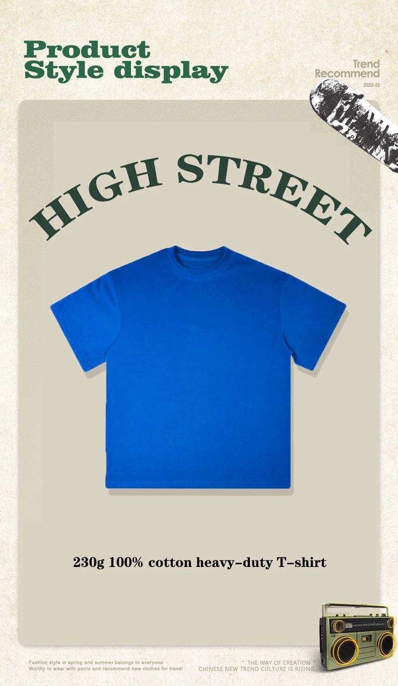 Korean Vintage Graphic T-Shirt