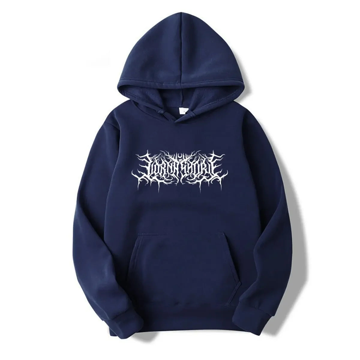 Lyric Print Oversized Hoodie