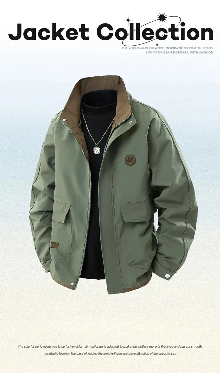 Casual Puffer Bomber Jacket