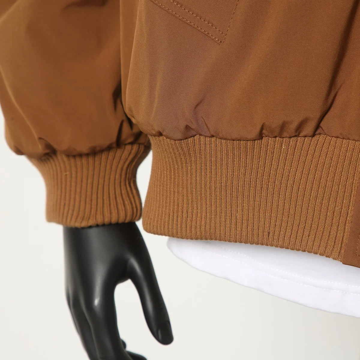 Retro Zip Up Bomber Jacket