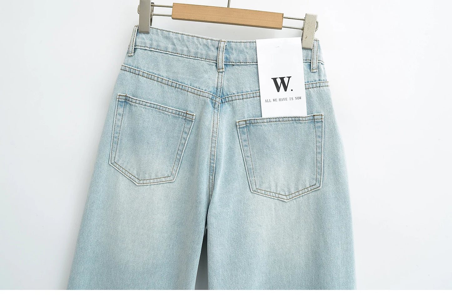 Cow Print Baggy Jeans