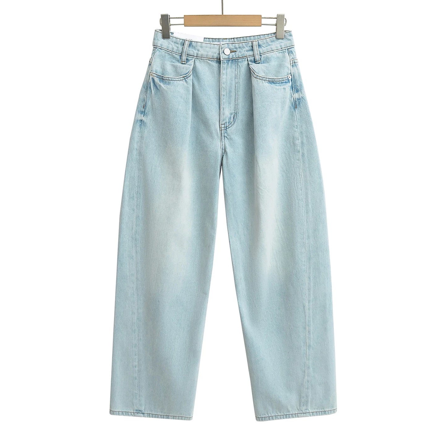 Cow Print Baggy Jeans