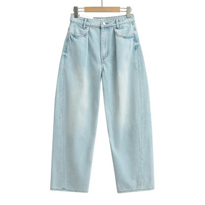 Cow Print Baggy Jeans