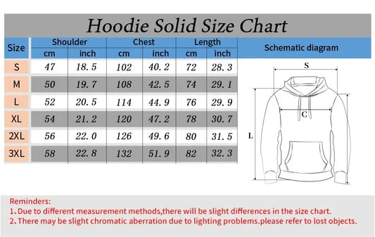 Solid Color Trendy Hoodie