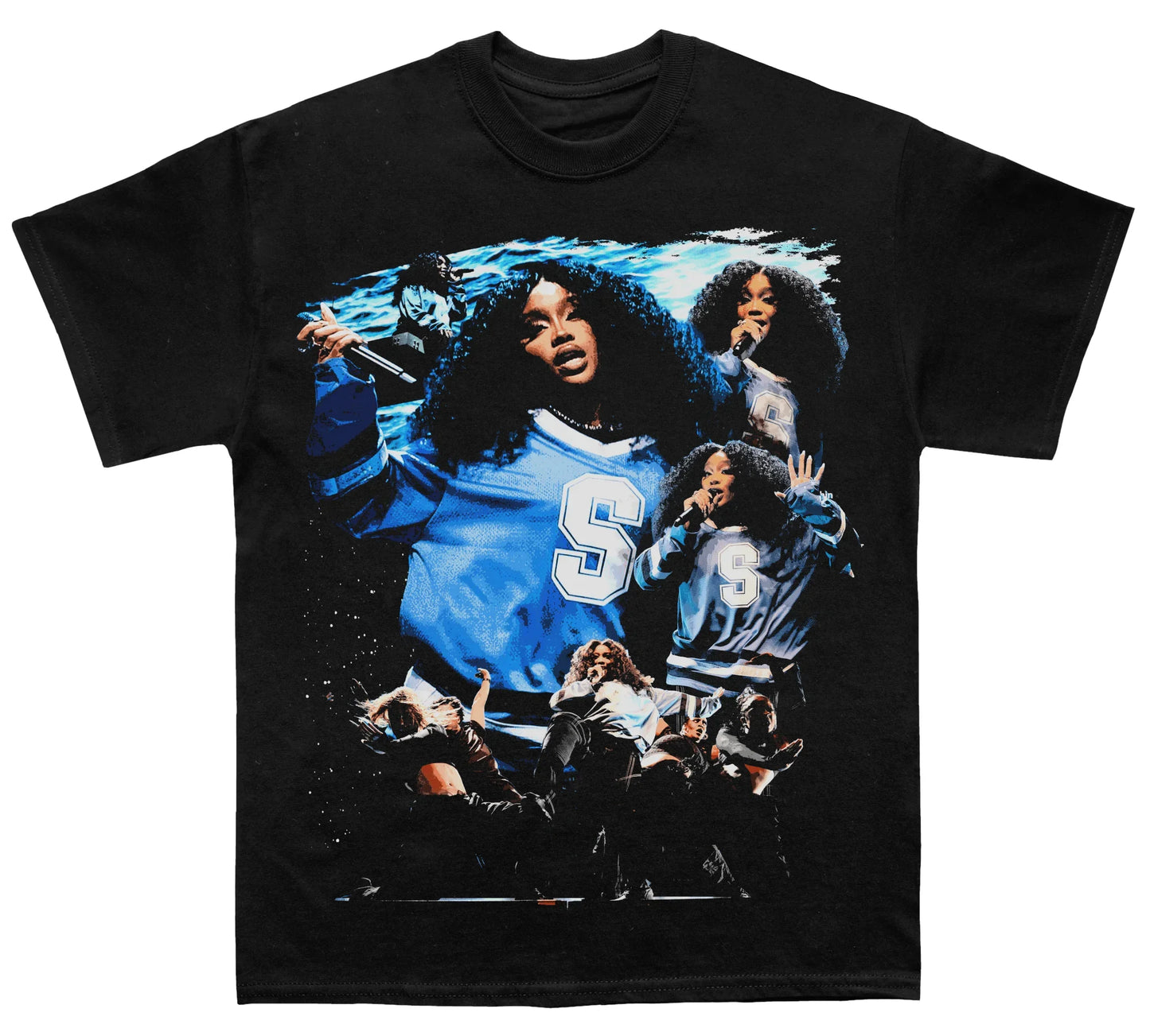Hip Hop Letter Print Tee