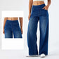 High Waist Baggy Denim Pants
