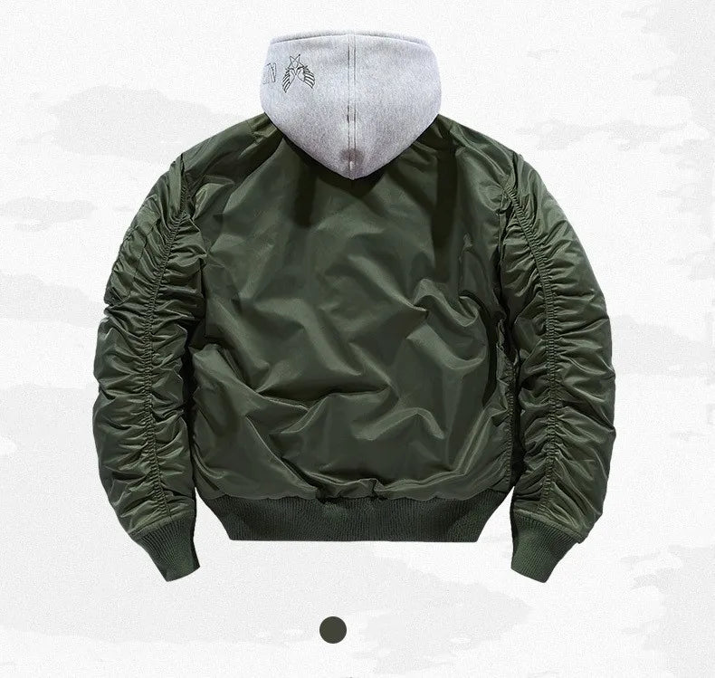 Thick Hooded Street Bomber