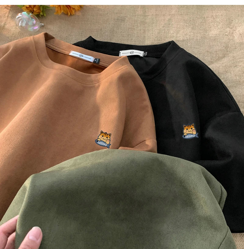 Dog Print Street Hoodie