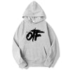 Embroidery Pattern Zip Hoodie