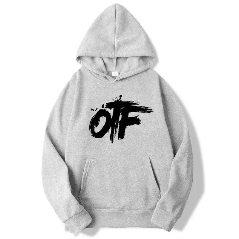 Embroidery Pattern Zip Hoodie