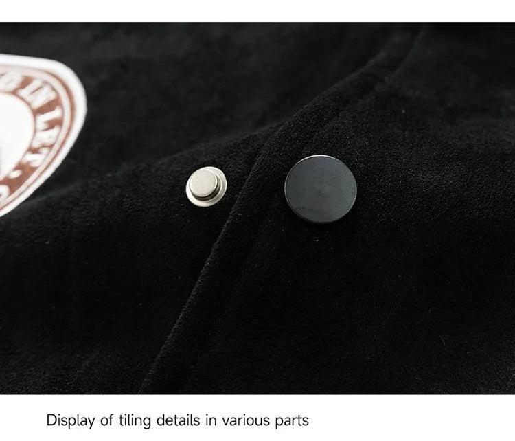 Embroidered Varsity Street Jacket