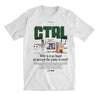 Hip Hop Letter Print Tee