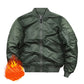 Padded Varsity Bomber Jacket