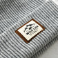 Striped Knit Slouchy Beanie